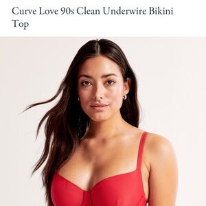 Curve love bikini top